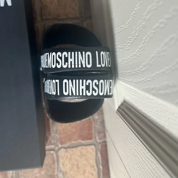 Love Moschino Logo Slides - Picture 8 of 13